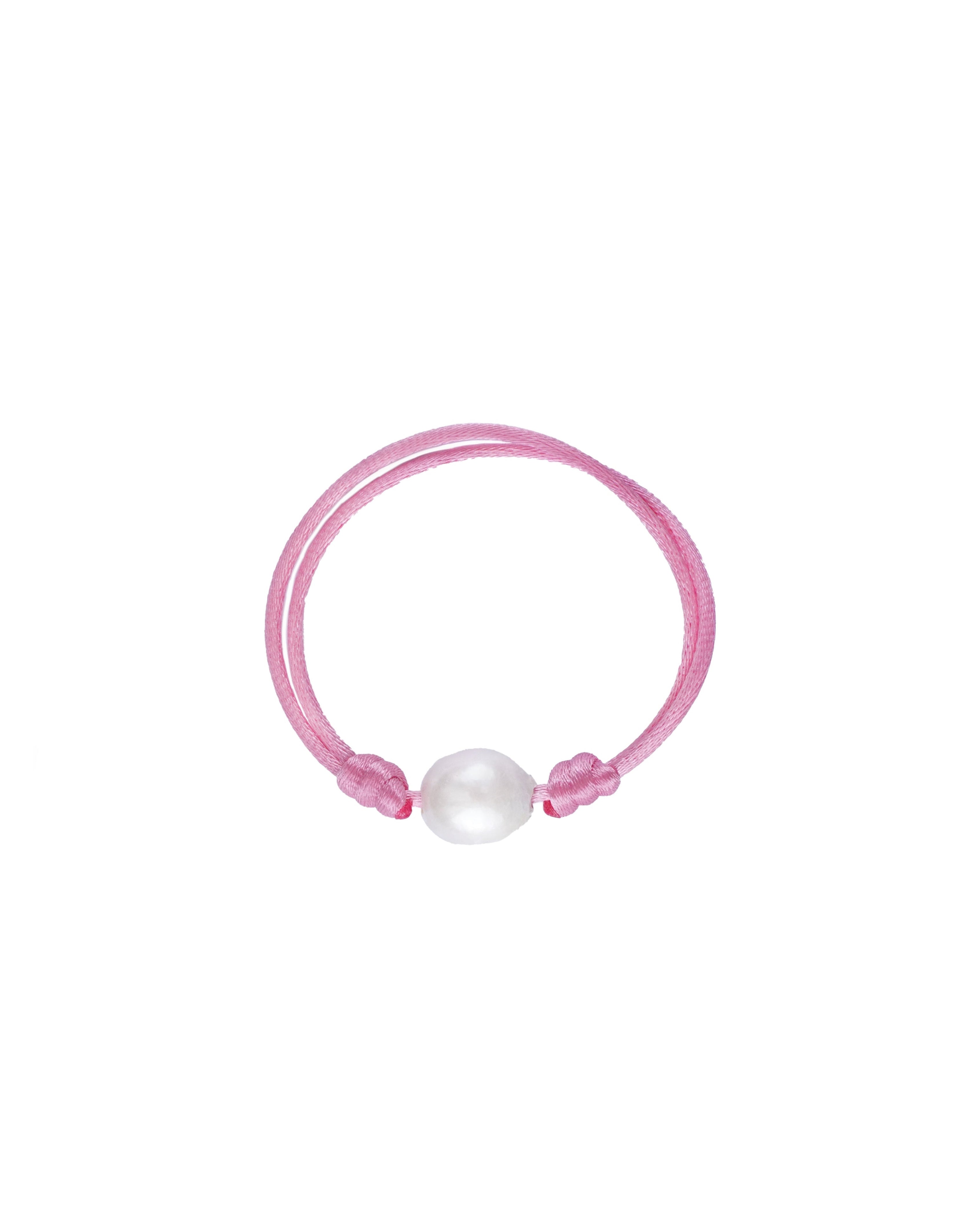 Pink pearl bracelet