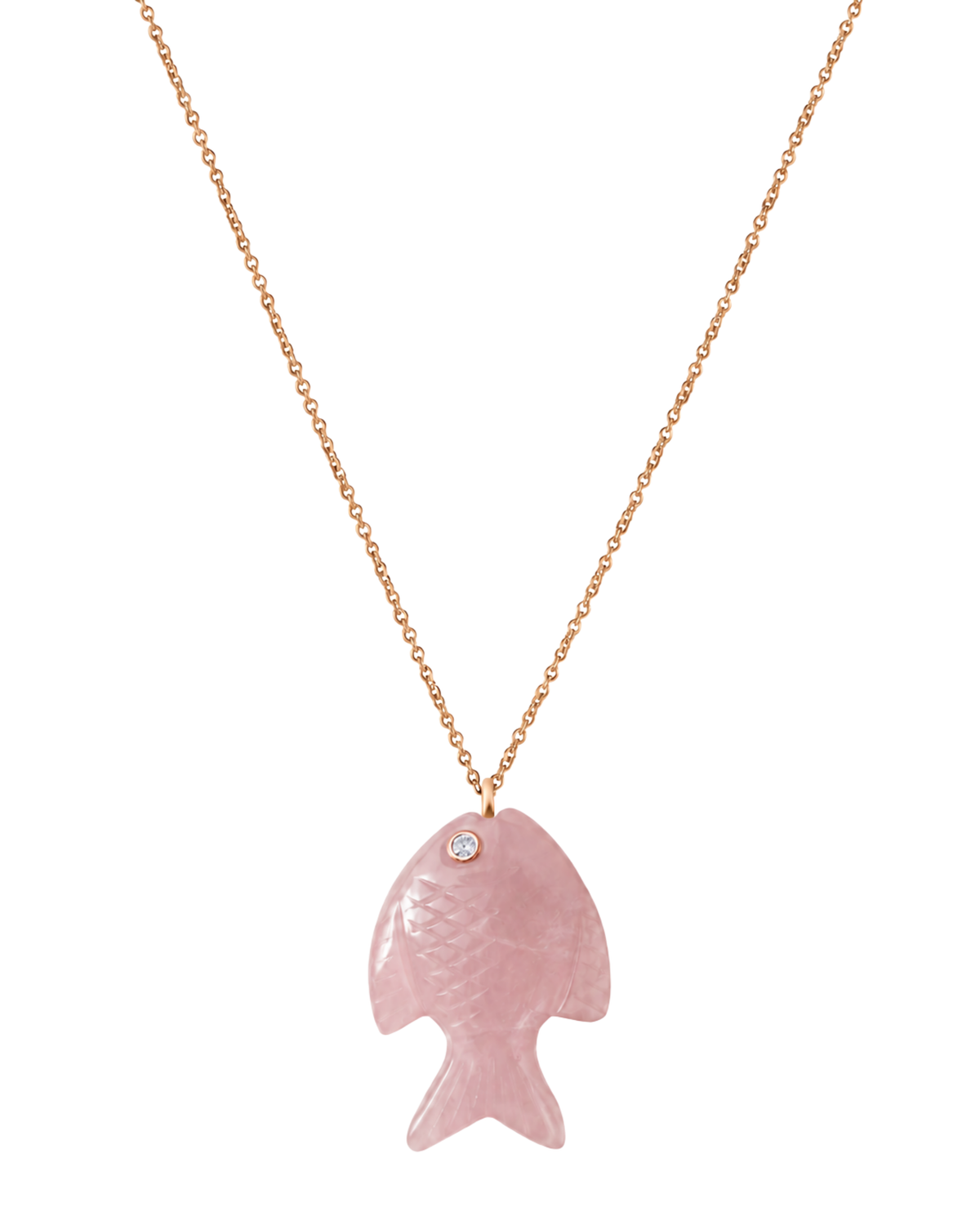 The Rose Quartz Lucky Fish